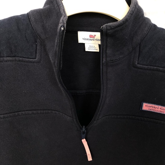 Vineyard Vines Navy Pullover Shep Shirt Size S - Picture 4 of 6